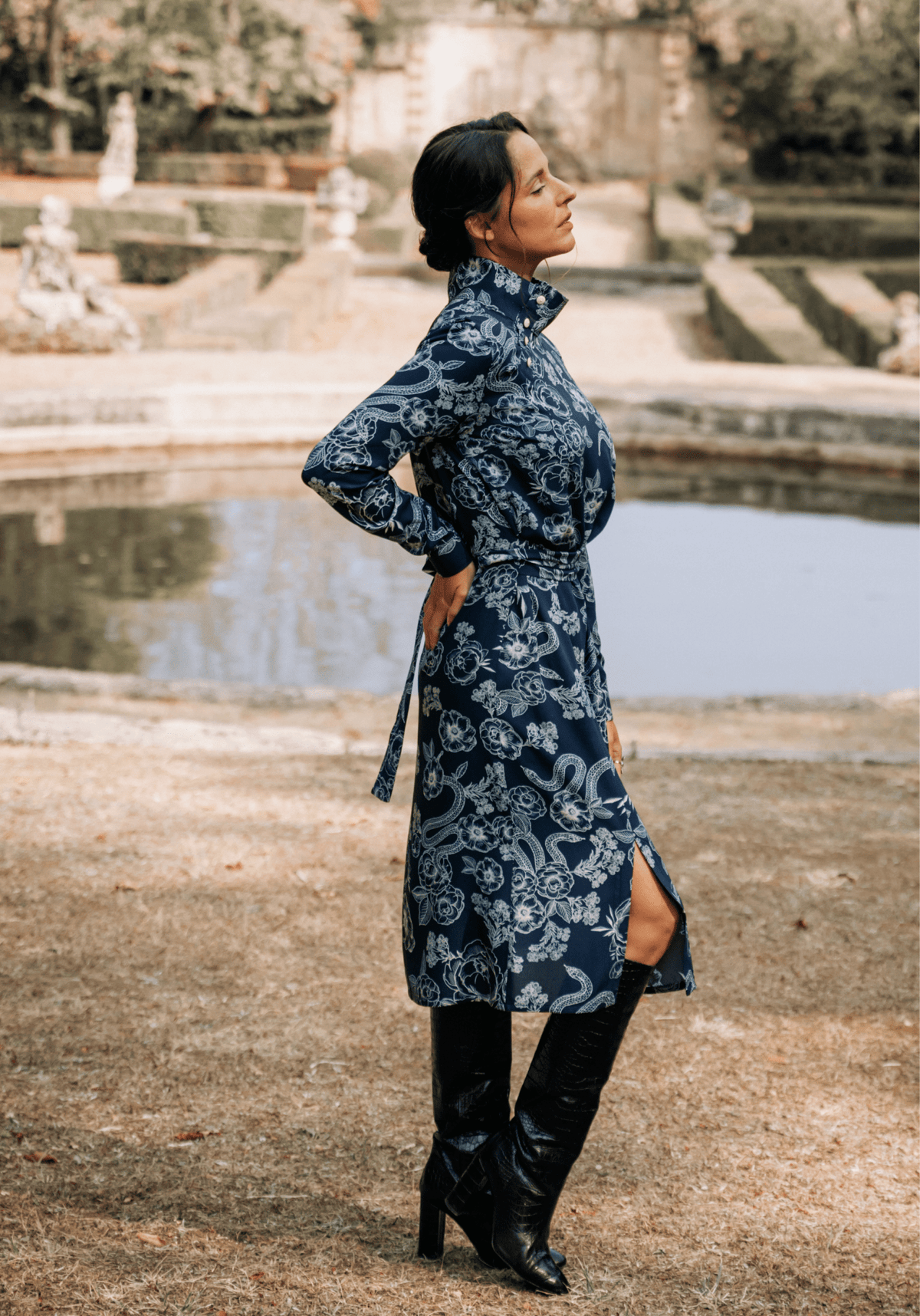 Patron couture robe, blouse Soliflore / PDF (A4, A3, A0, US Letter) - Cadres, Calques par Taille, Vidéoprojection - Maison Fauve
