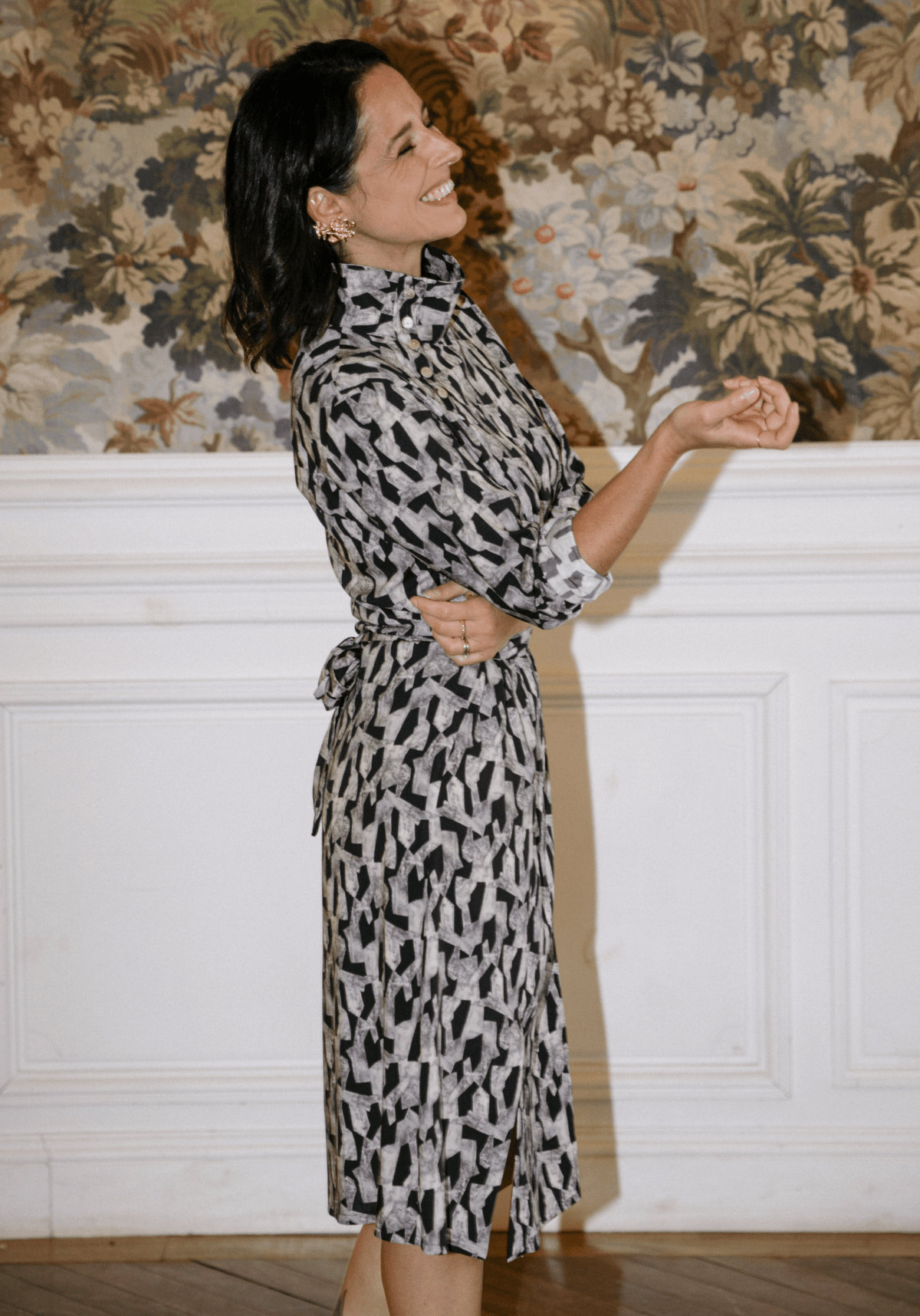 Patron couture robe, blouse Soliflore / PDF (A4, A3, A0, US Letter) - Cadres, Calques par Taille, Vidéoprojection - Maison Fauve