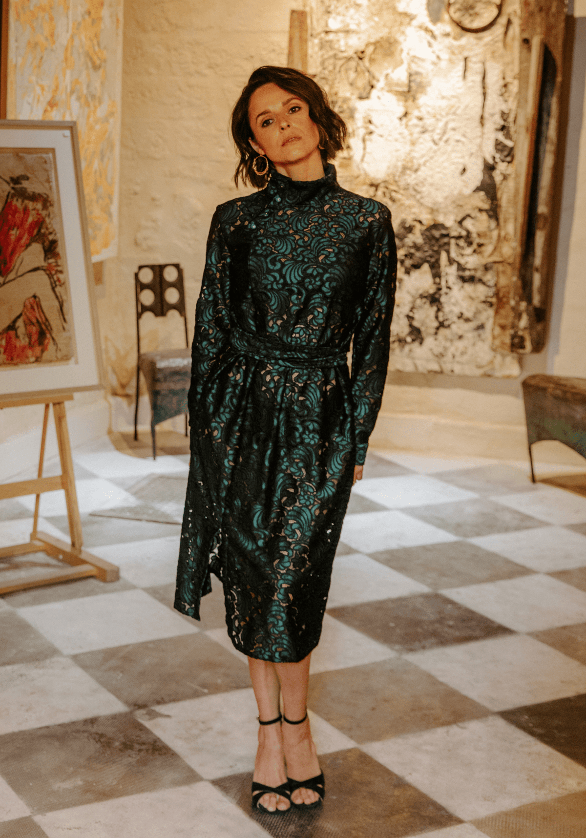 Patron couture robe, blouse Soliflore / PDF (A4, A3, A0, US Letter) - Cadres, Calques par Taille, Vidéoprojection - Maison Fauve