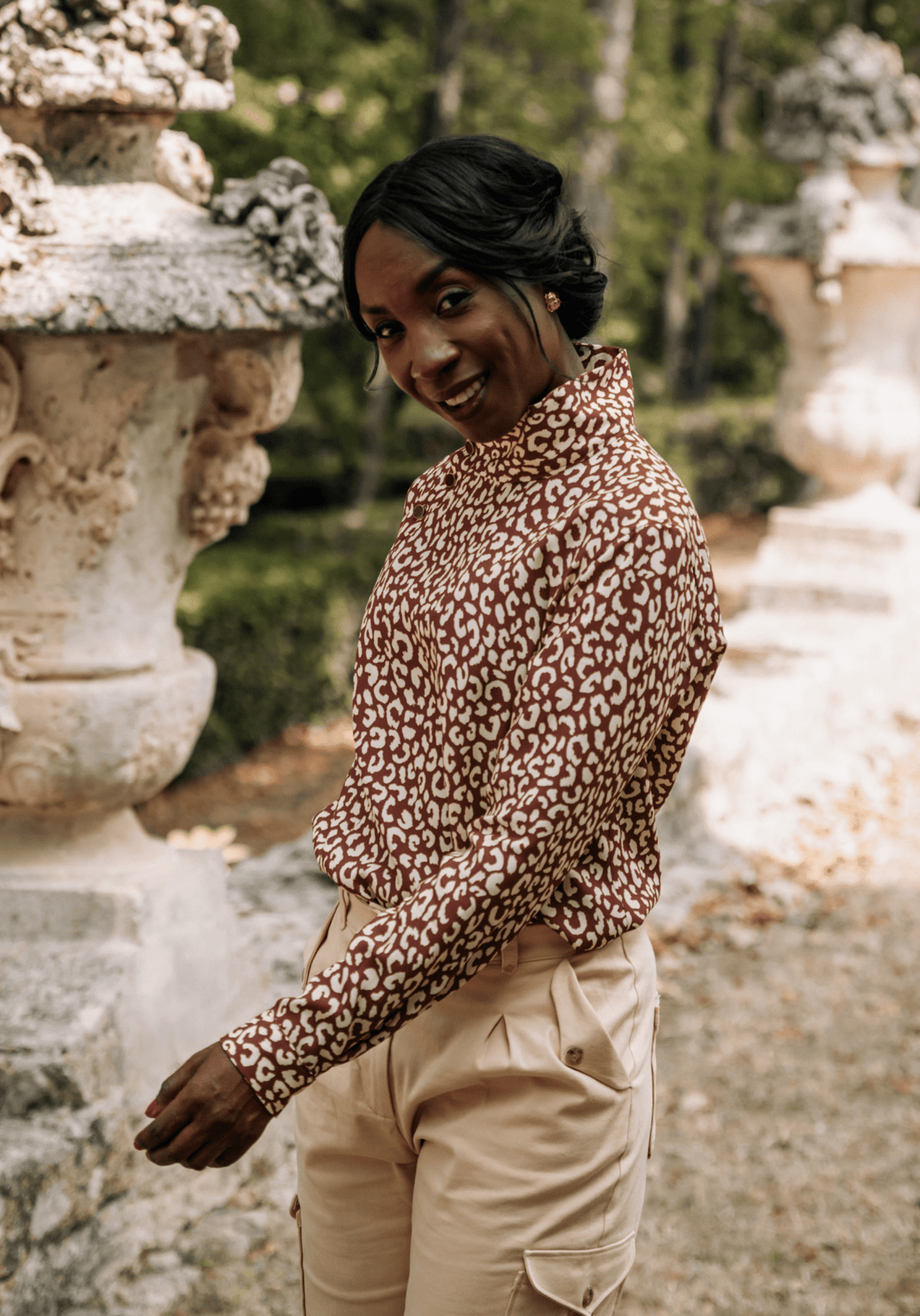 Patron couture robe, blouse Soliflore / PDF (A4, A3, A0, US Letter) - Cadres, Calques par Taille, Vidéoprojection - Maison Fauve