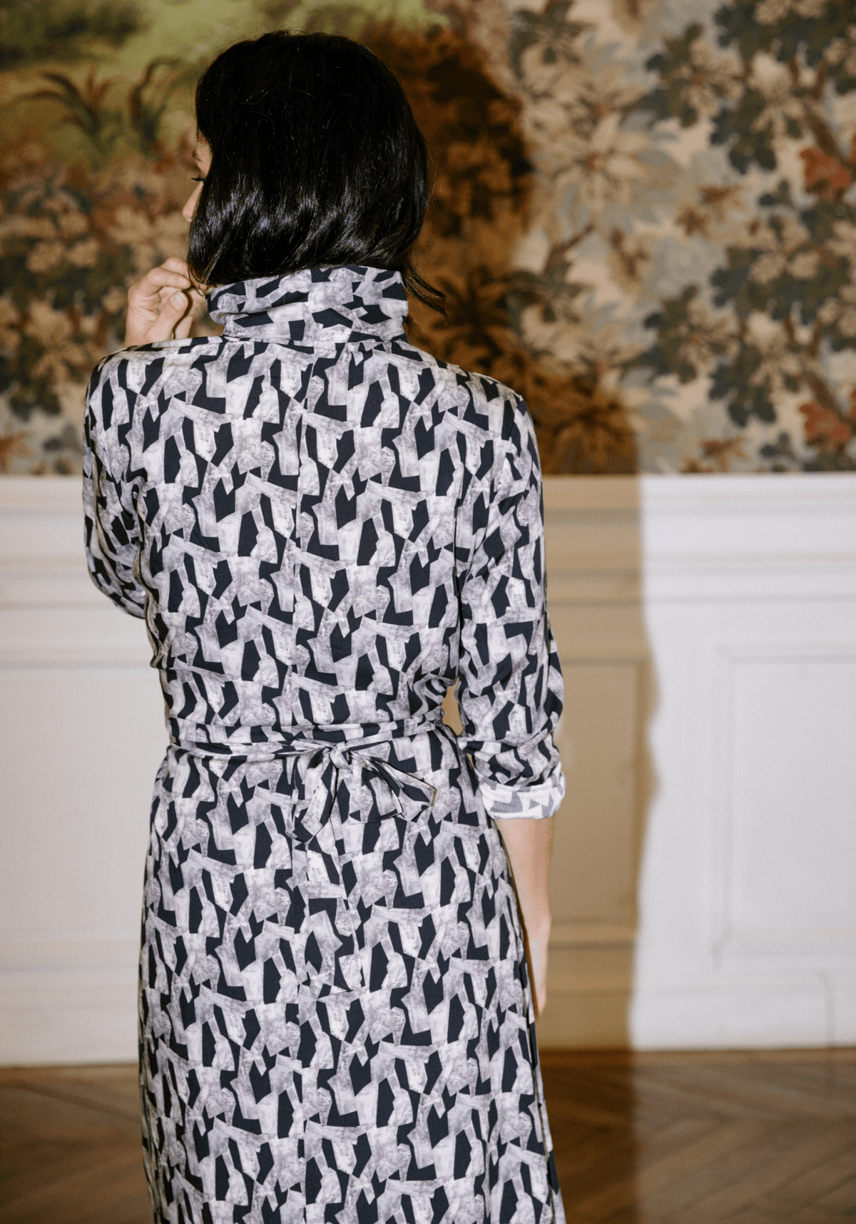 Patron couture robe, blouse Soliflore / PDF (A4, A3, A0, US Letter) - Cadres, Calques par Taille, Vidéoprojection - Maison Fauve