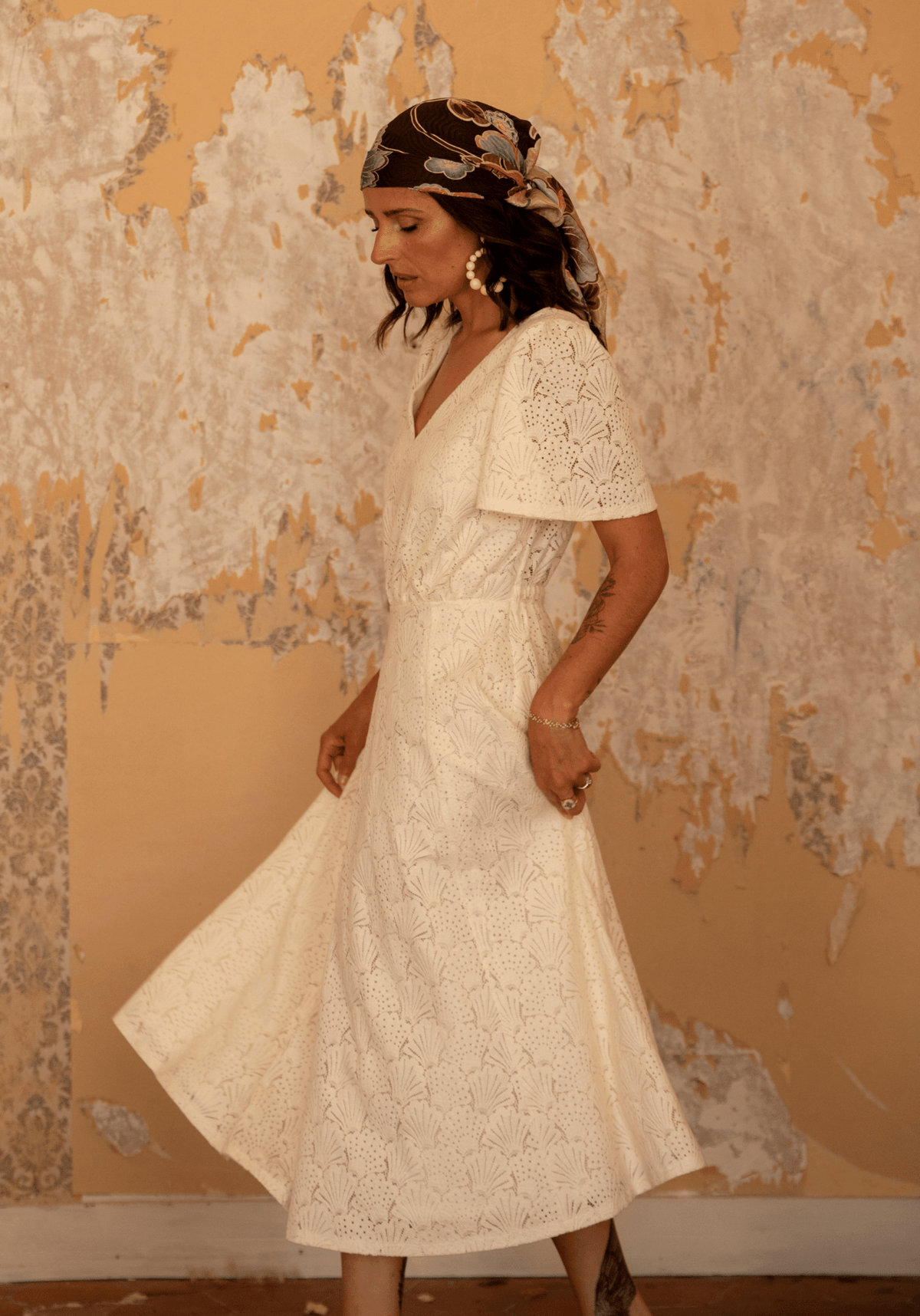 Patron couture robe Cuba Libre / PDF (A4, A3, A0, US Letter) - Cadres, Calques par Taille, Vidéoprojection - Maison Fauve