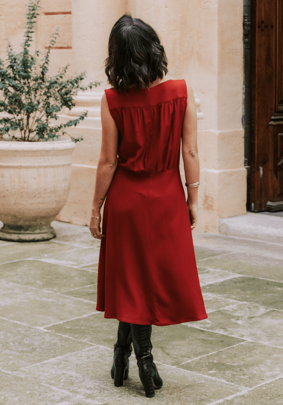Patron couture robe Haut Vol / PDF (A4, A3, A0, US Letter) - Cadres, Calques par Taille, Vidéoprojection - Maison Fauve