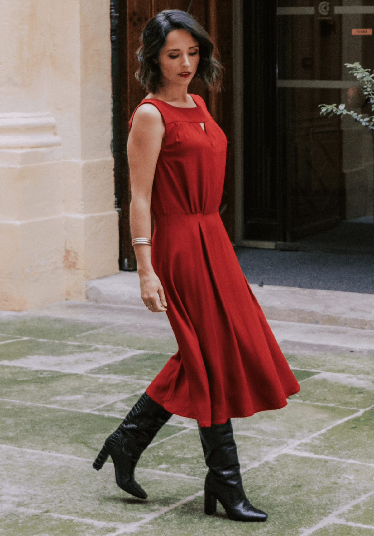 Patron couture robe Haut Vol / PDF (A4, A3, A0, US Letter) - Cadres, Calques par Taille, Vidéoprojection - Maison Fauve