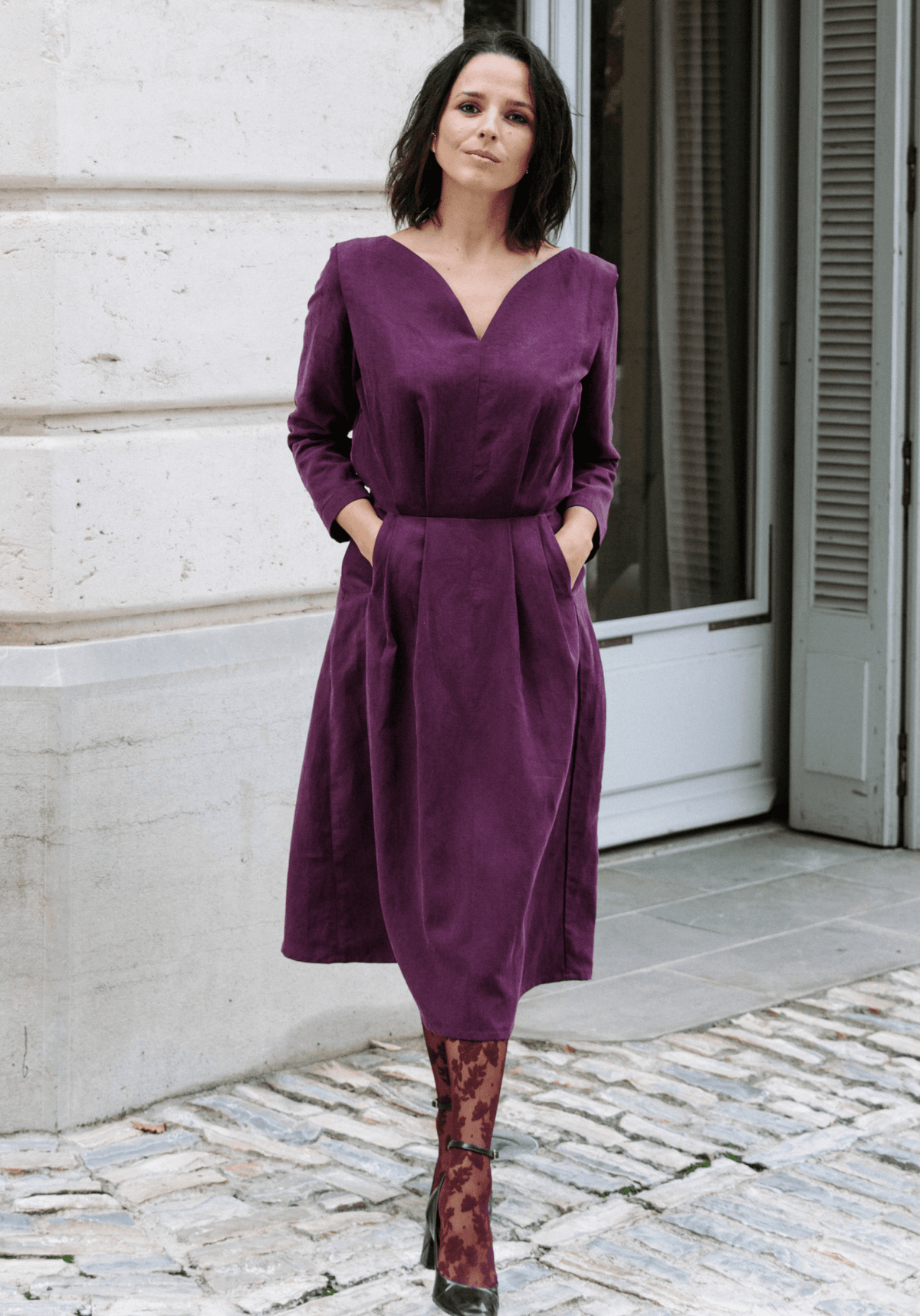 Patron couture robe Notte - Patron pochette - Maison Fauve