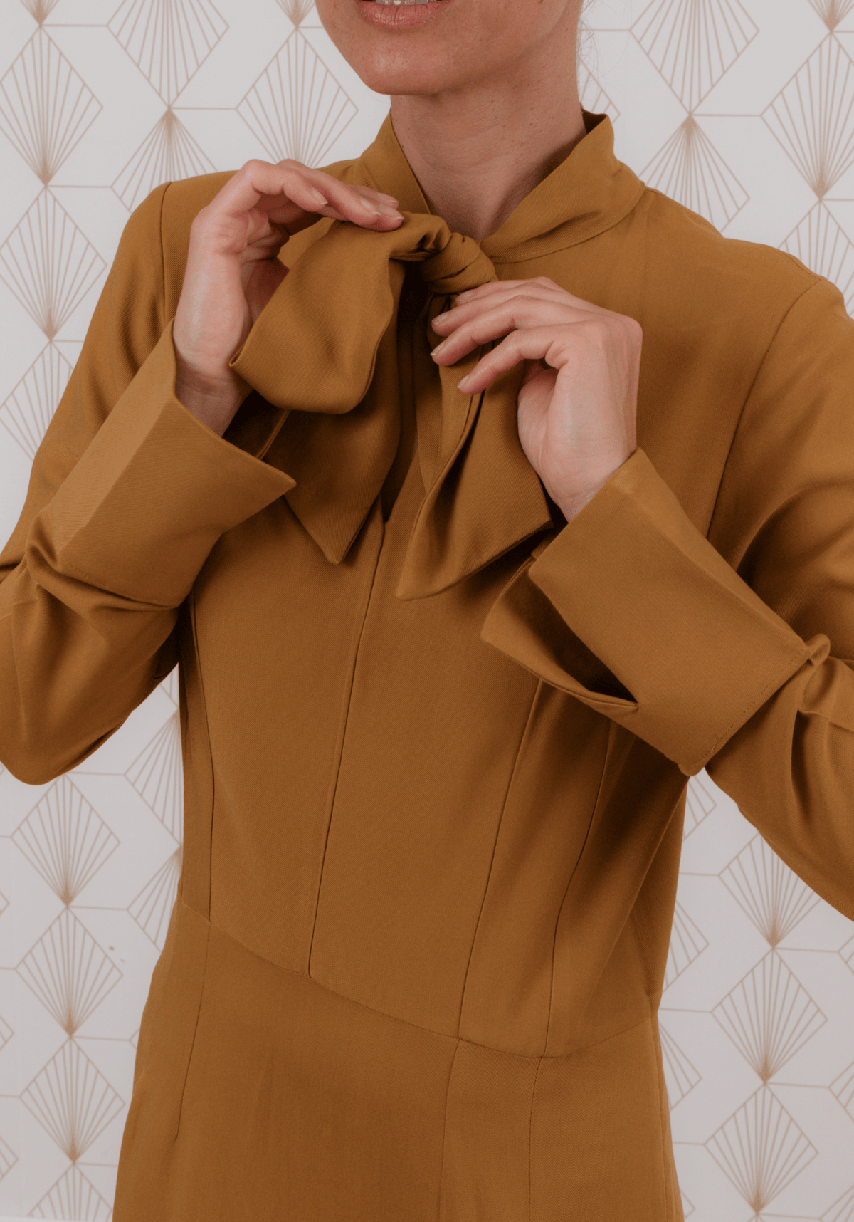 Patron couture robe Péninsule / PDF (A4, A3, A0, US Letter) - Cadres, Calques par Taille, Vidéoprojection - Maison Fauve