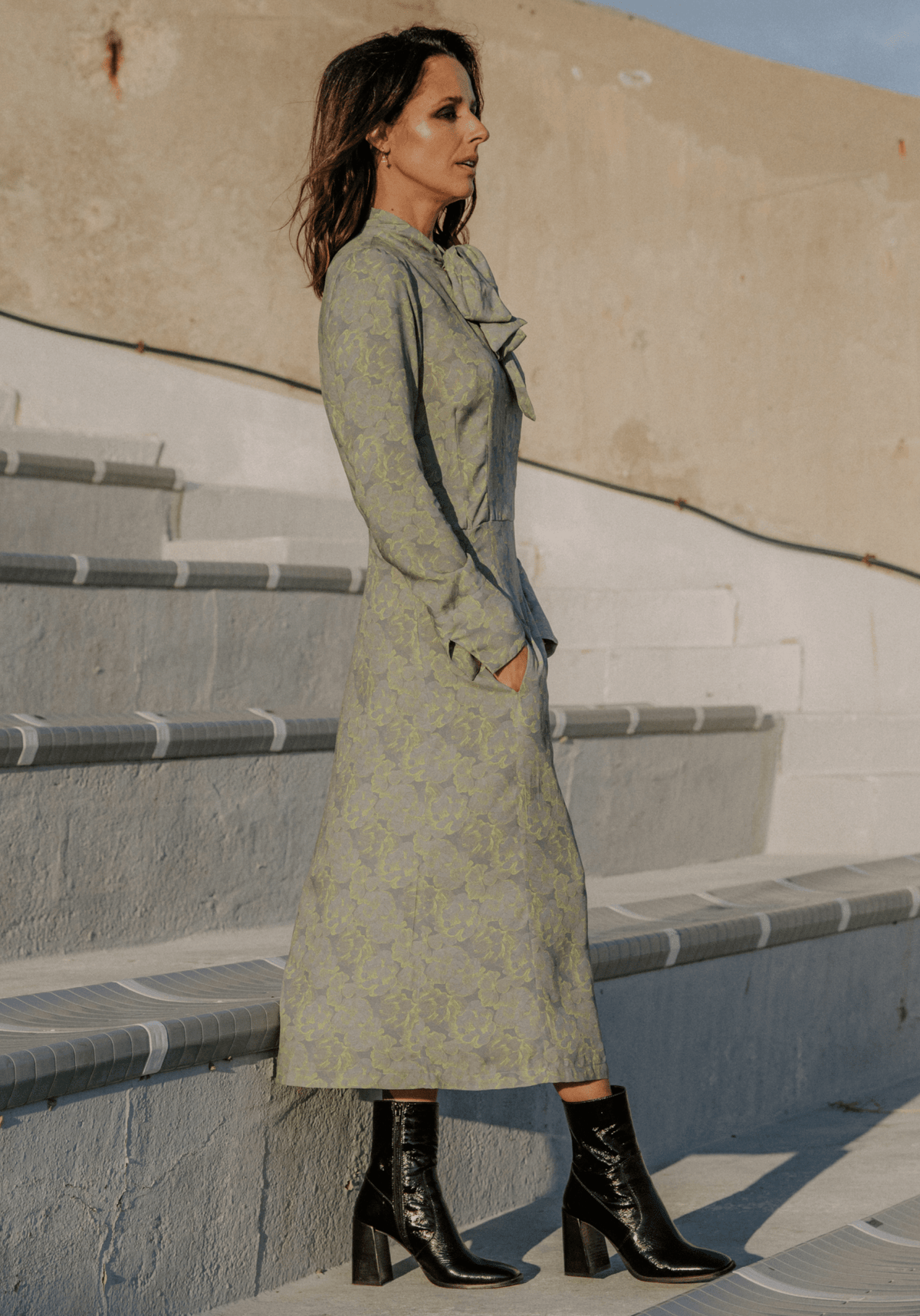 Patron couture robe Péninsule / PDF (A4, A3, A0, US Letter) - Cadres, Calques par Taille, Vidéoprojection - Maison Fauve