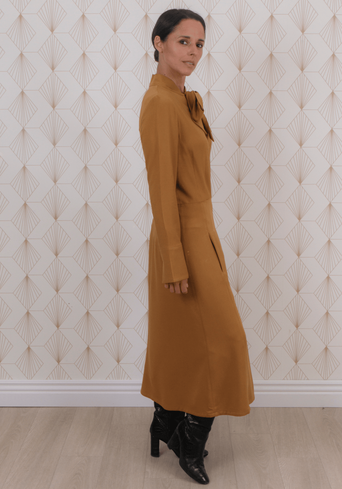 Patron couture robe Péninsule / PDF (A4, A3, A0, US Letter) - Cadres, Calques par Taille, Vidéoprojection - Maison Fauve