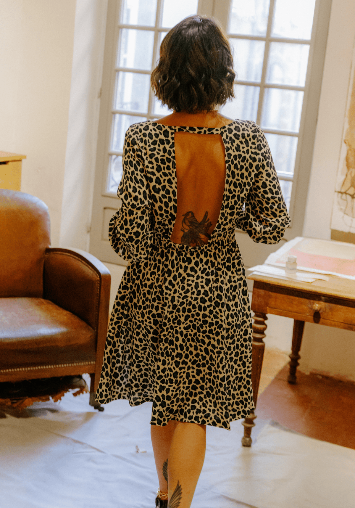Patron couture robe Primrose / PDF (A4, A3, A0, US Letter) - Cadres, Calques par Taille, Vidéoprojection - Maison Fauve