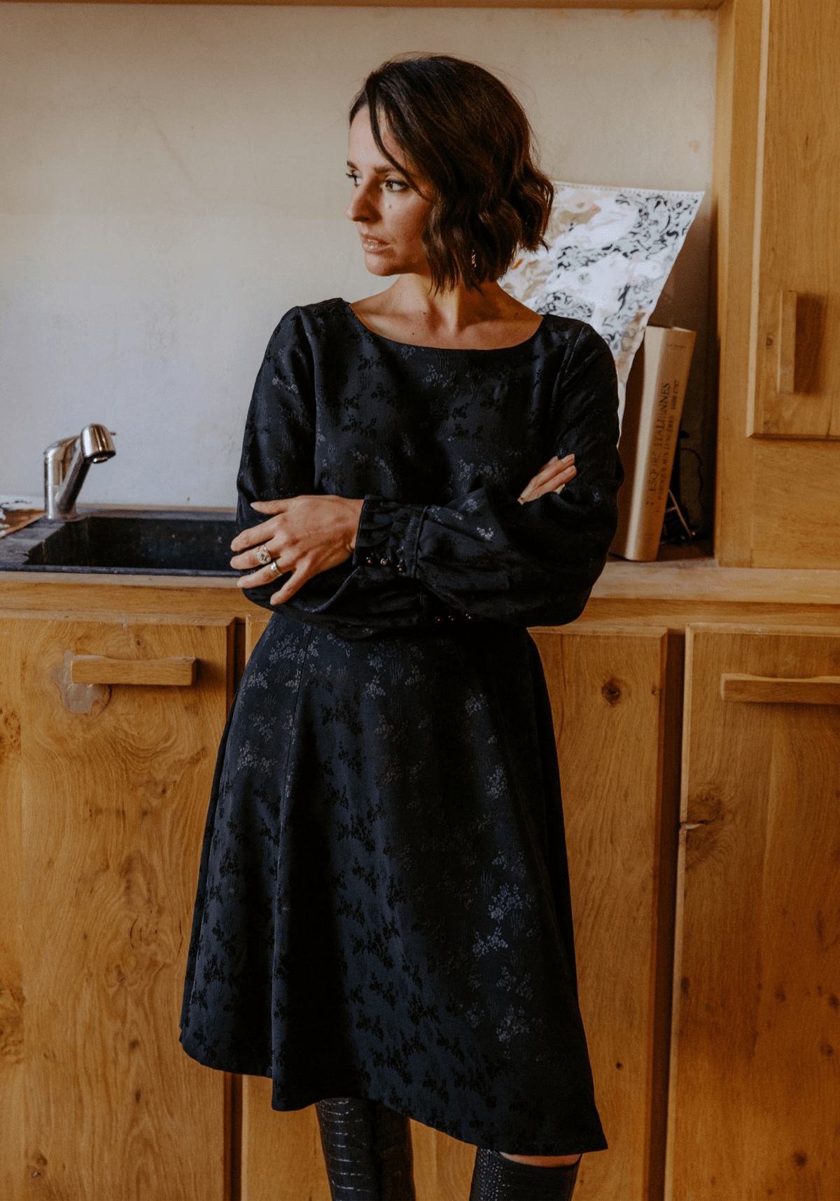 Patron couture robe Primrose / PDF (A4, A3, A0, US Letter) - Cadres, Calques par Taille, Vidéoprojection - Maison Fauve