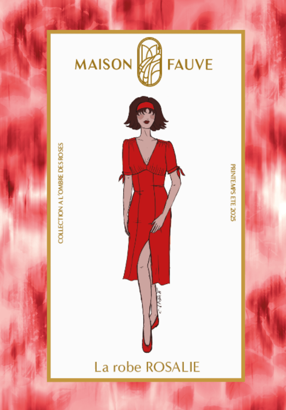 Patron couture robe Rosalie - Patron pochette - Maison Fauve