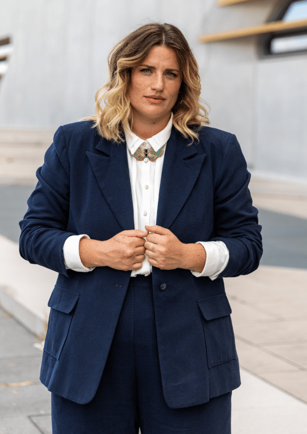 Patron couture veste blazer Manhattan / PDF (A4, A3, A0, US Letter) - Cadres, Calques par Taille, Vidéoprojection - Maison Fauve