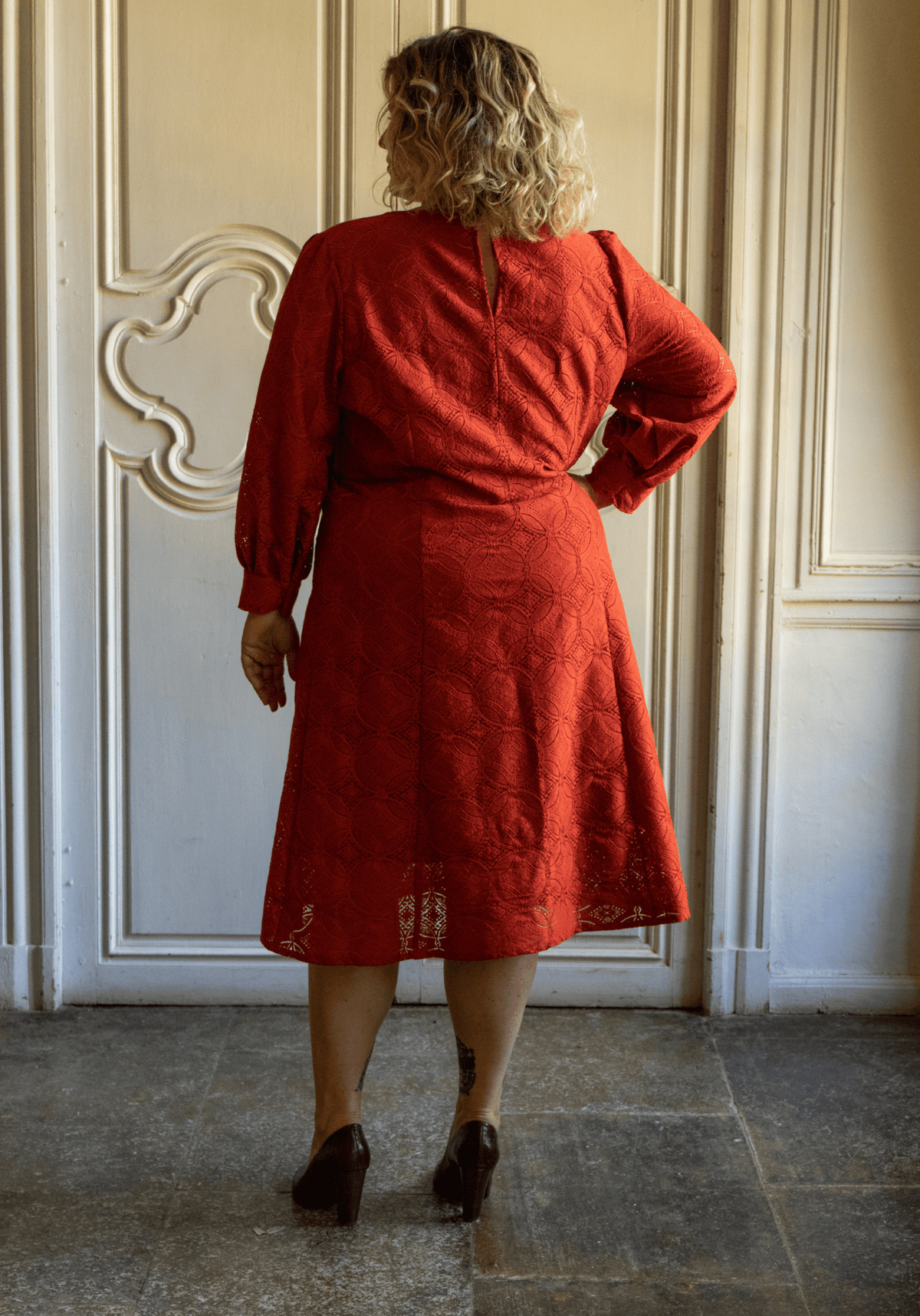 Patron robe, blouse Zénith / PDF (A4, A3, A0, US Letter) - Cadres, Calques par Taille, Vidéoprojection - Maison Fauve