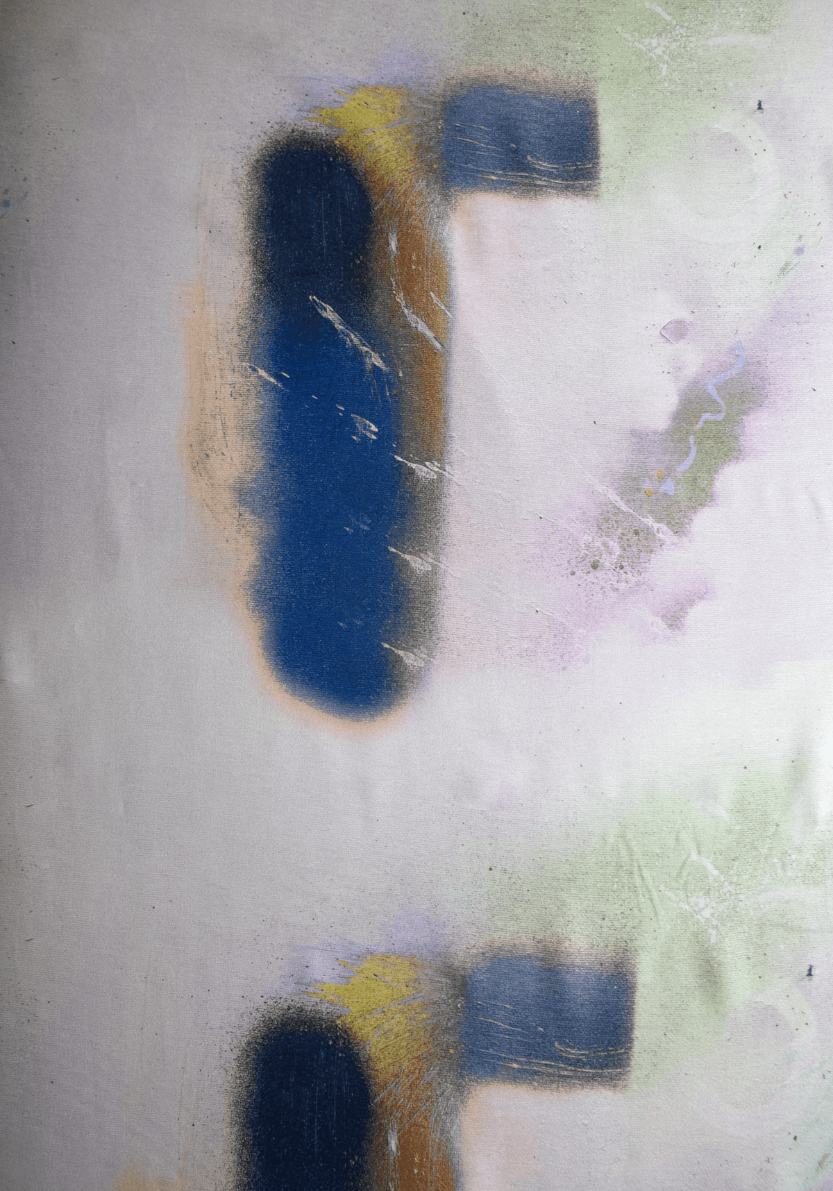 Tissu crêpe de viscose imprimée Graffiti - Maison Fauve