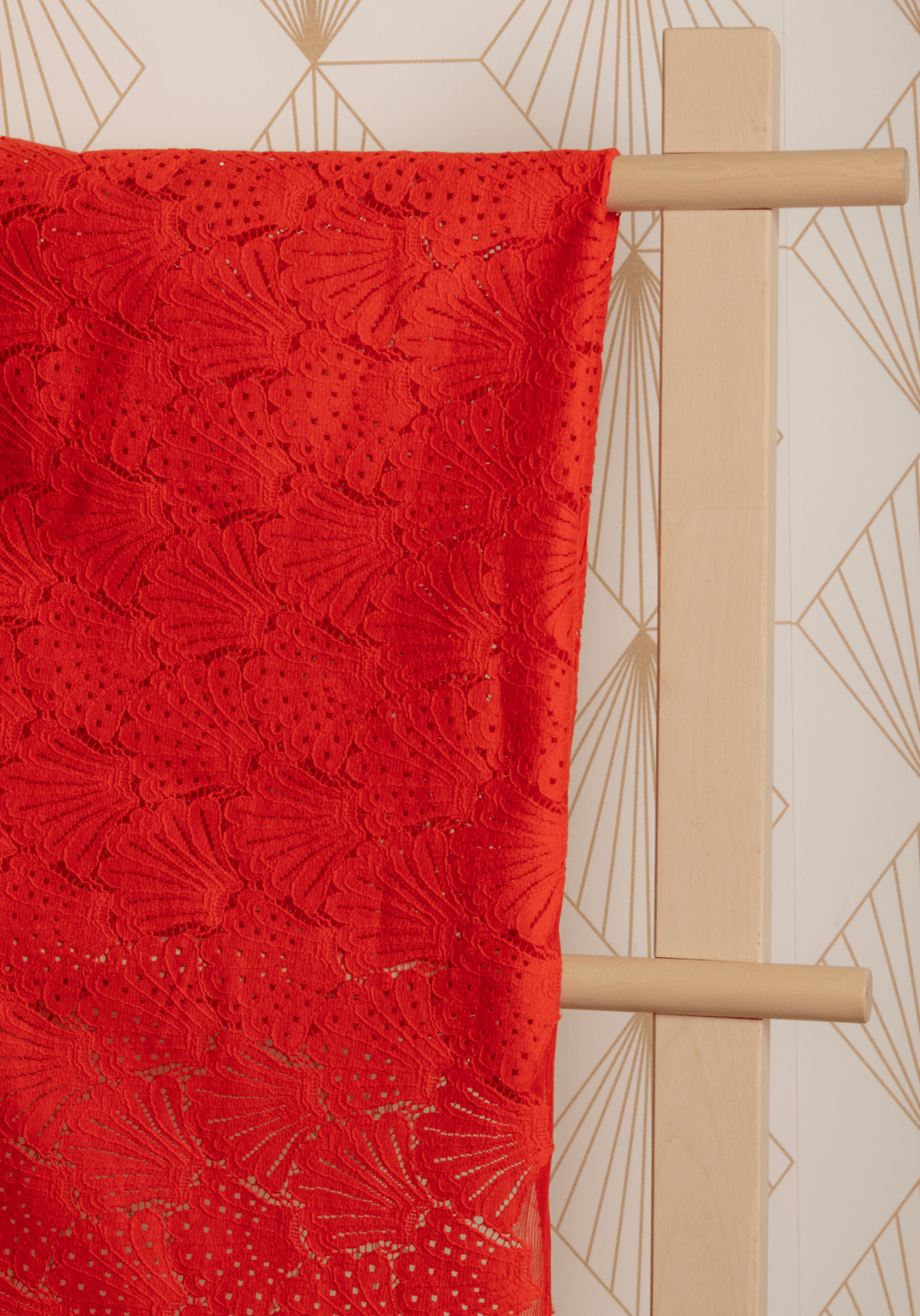 Tissu dentelle Coquillage - 3 coloris - Maison Fauve