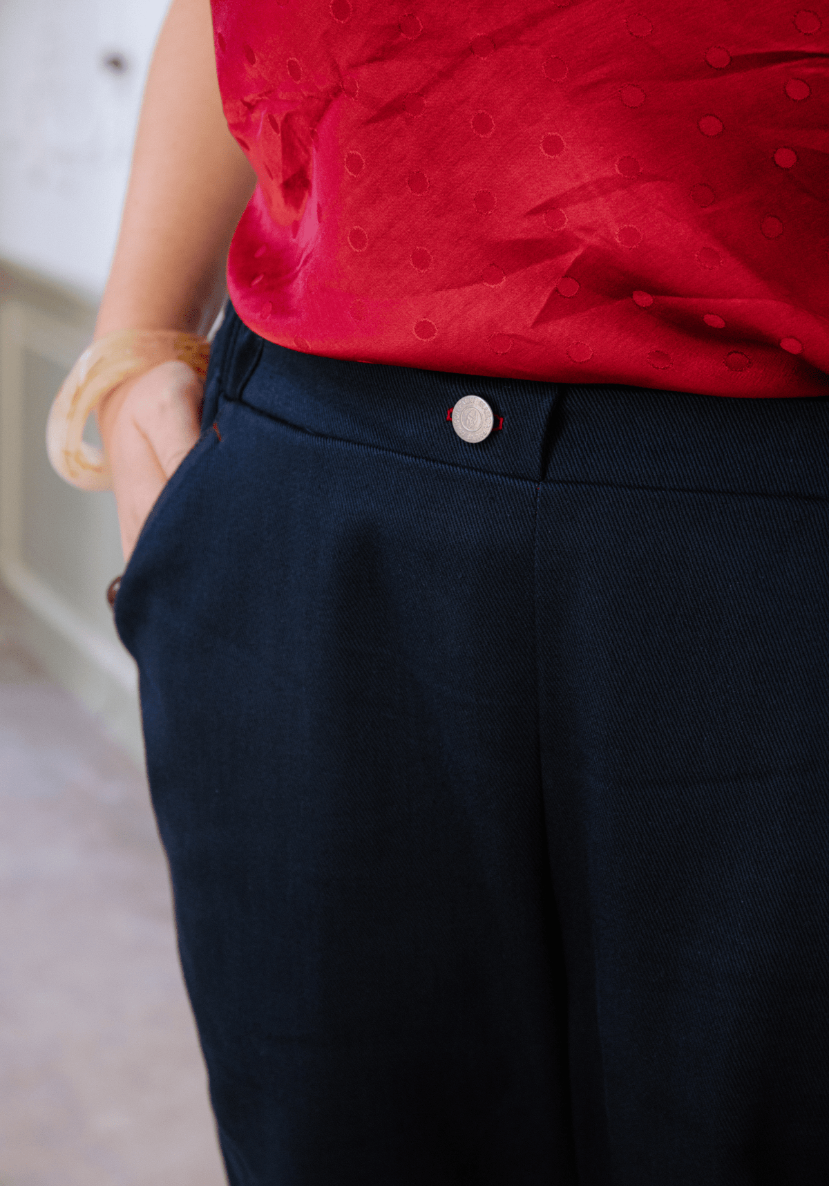 Tissu gabardine de coton uni – Plusieurs coloris - Maison Fauve
