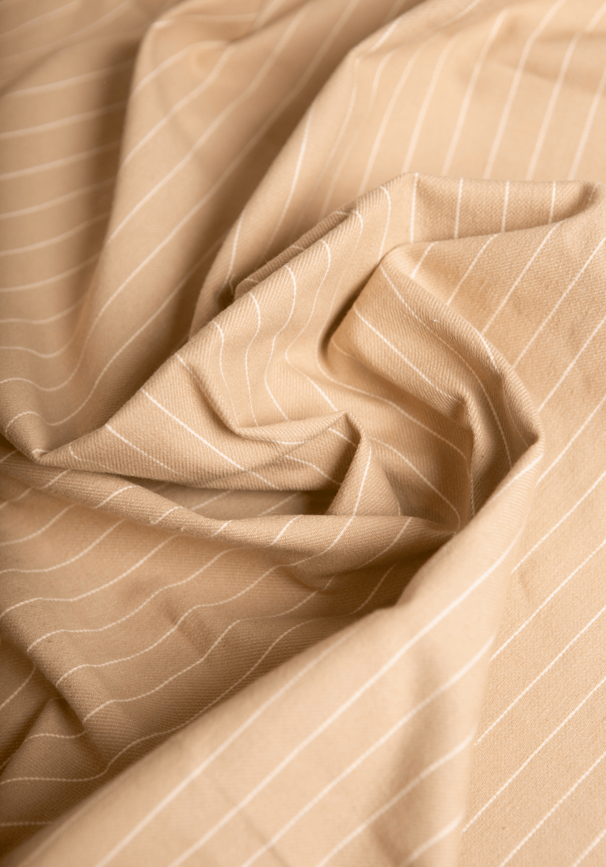 Tissu jacquard de coton Parade Camel - Maison Fauve