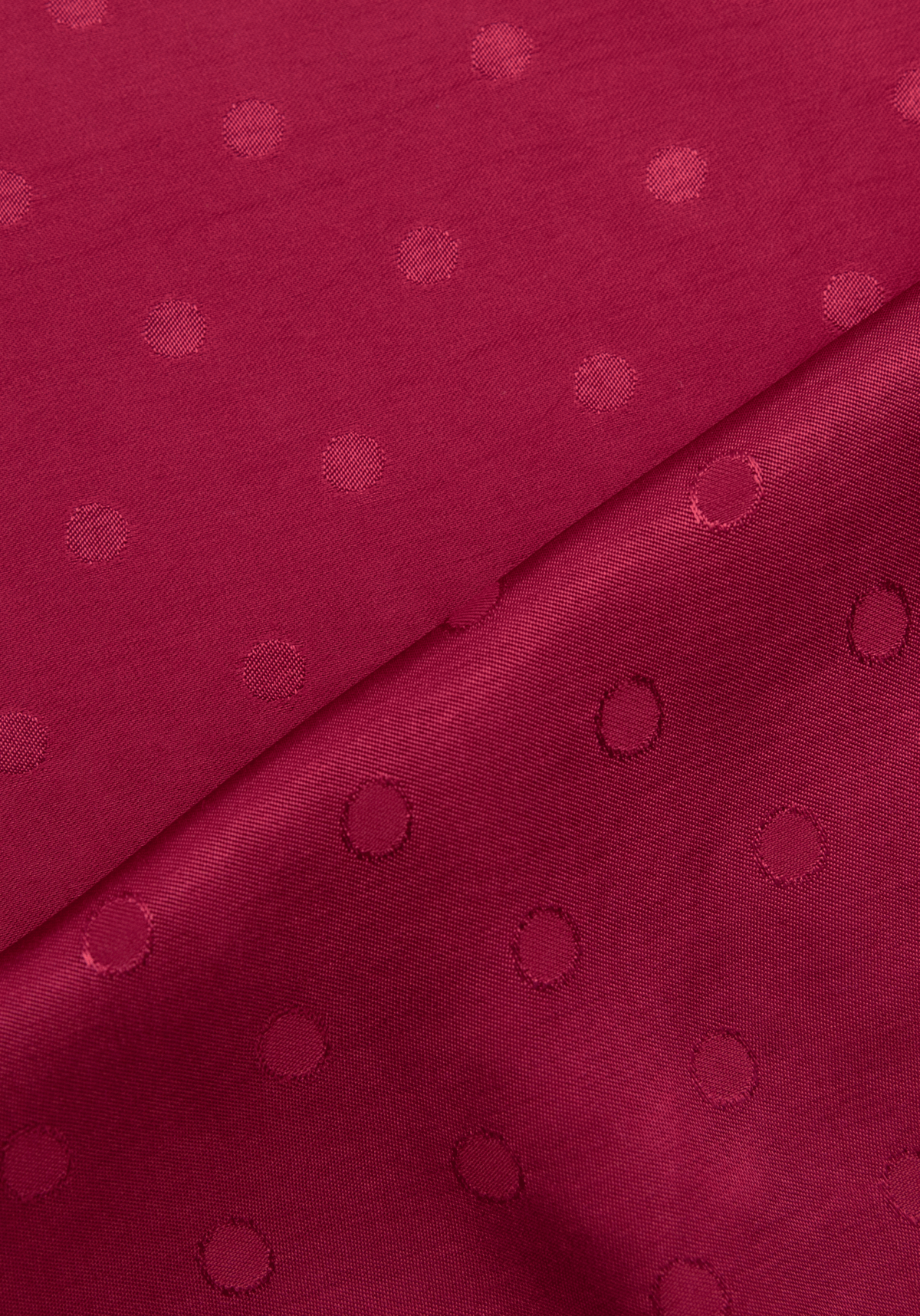 Tissu jacquard pois Lucente - Pour vêtements et doublures élégantes - Plusieurs couleurs - Maison Fauve