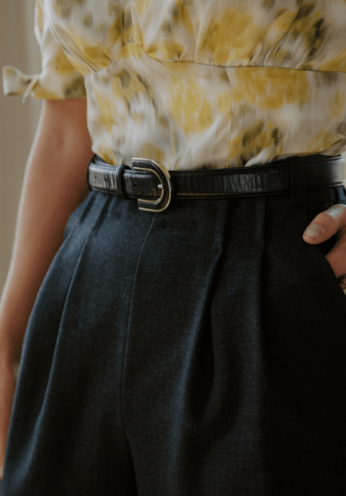 Tissu lainage tailleur 100% laine Anthracite - Maison Fauve