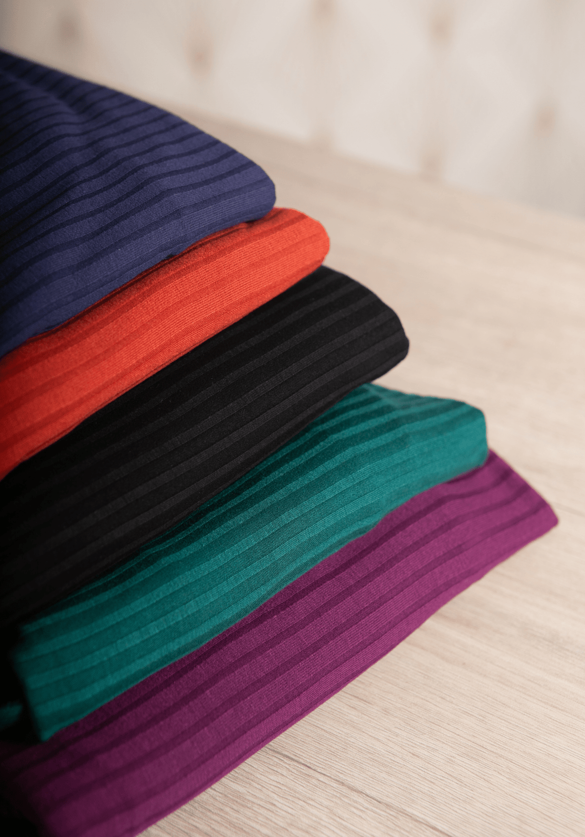 Tissu maille côtelée - Plusieurs coloris - LAIZE 130 CM - Maison Fauve