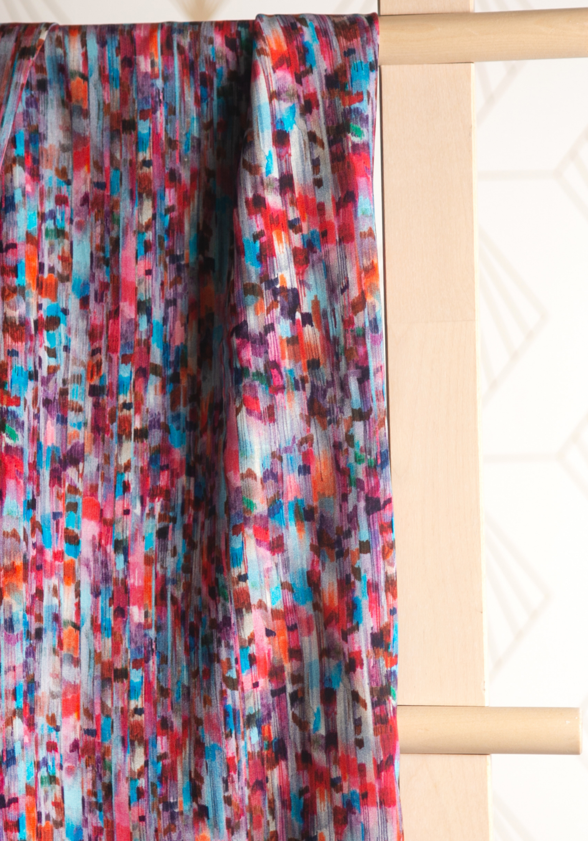 Tissu popeline de viscose imprimée Fever - Plusieurs coloris - Maison Fauve