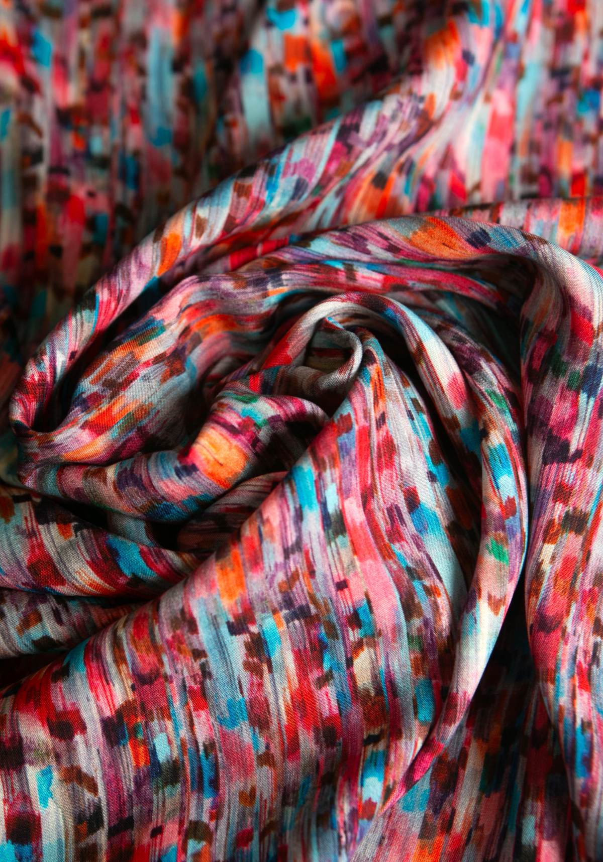 Tissu popeline de viscose imprimée Fever - Plusieurs coloris - Maison Fauve