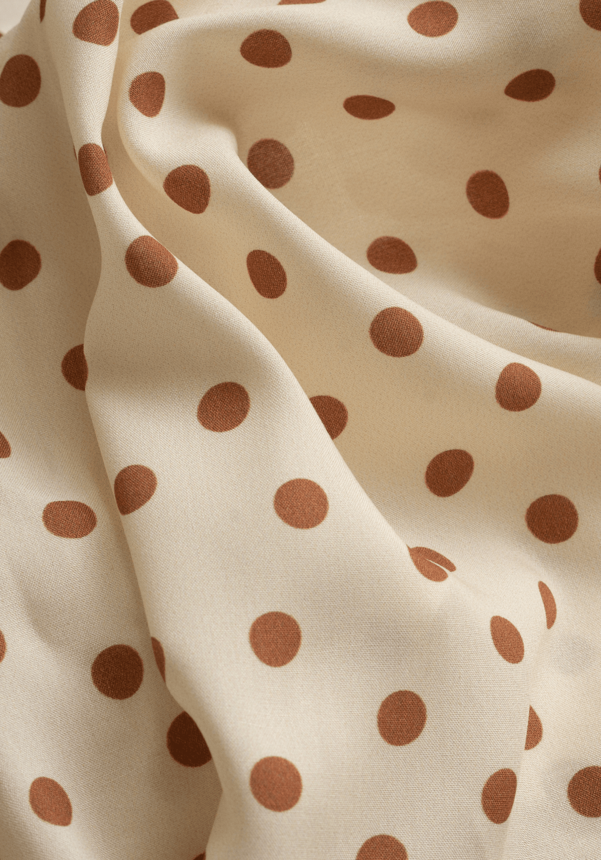 Tissu popeline de viscose imprimée Lunares - Plusieurs coloris - Maison Fauve