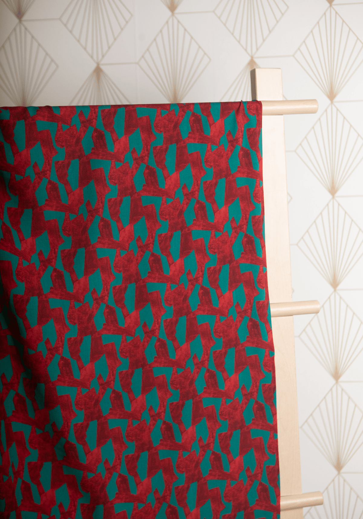 Tissu popeline de viscose imprimée Pietra - Plusieurs coloris - Maison Fauve
