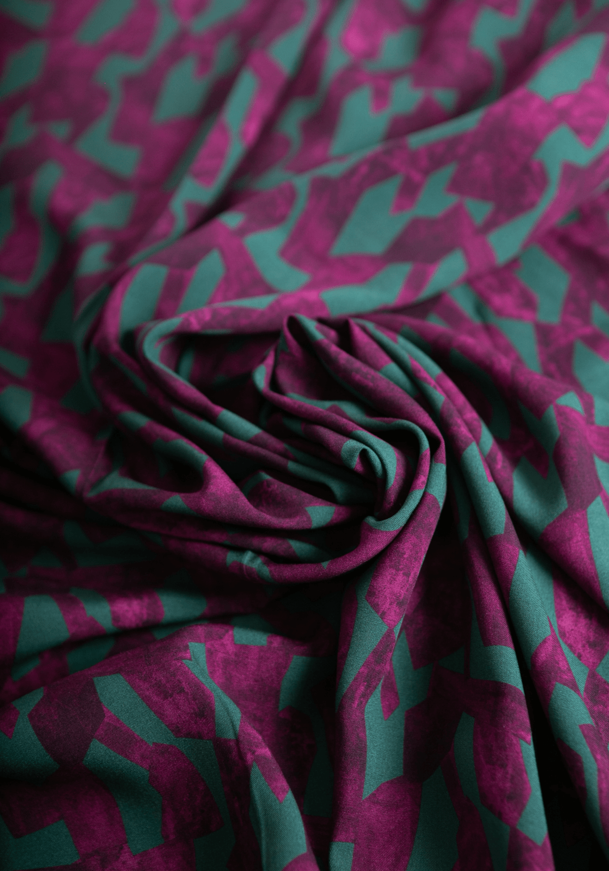 Tissu popeline de viscose imprimée Pietra - Plusieurs coloris - Maison Fauve