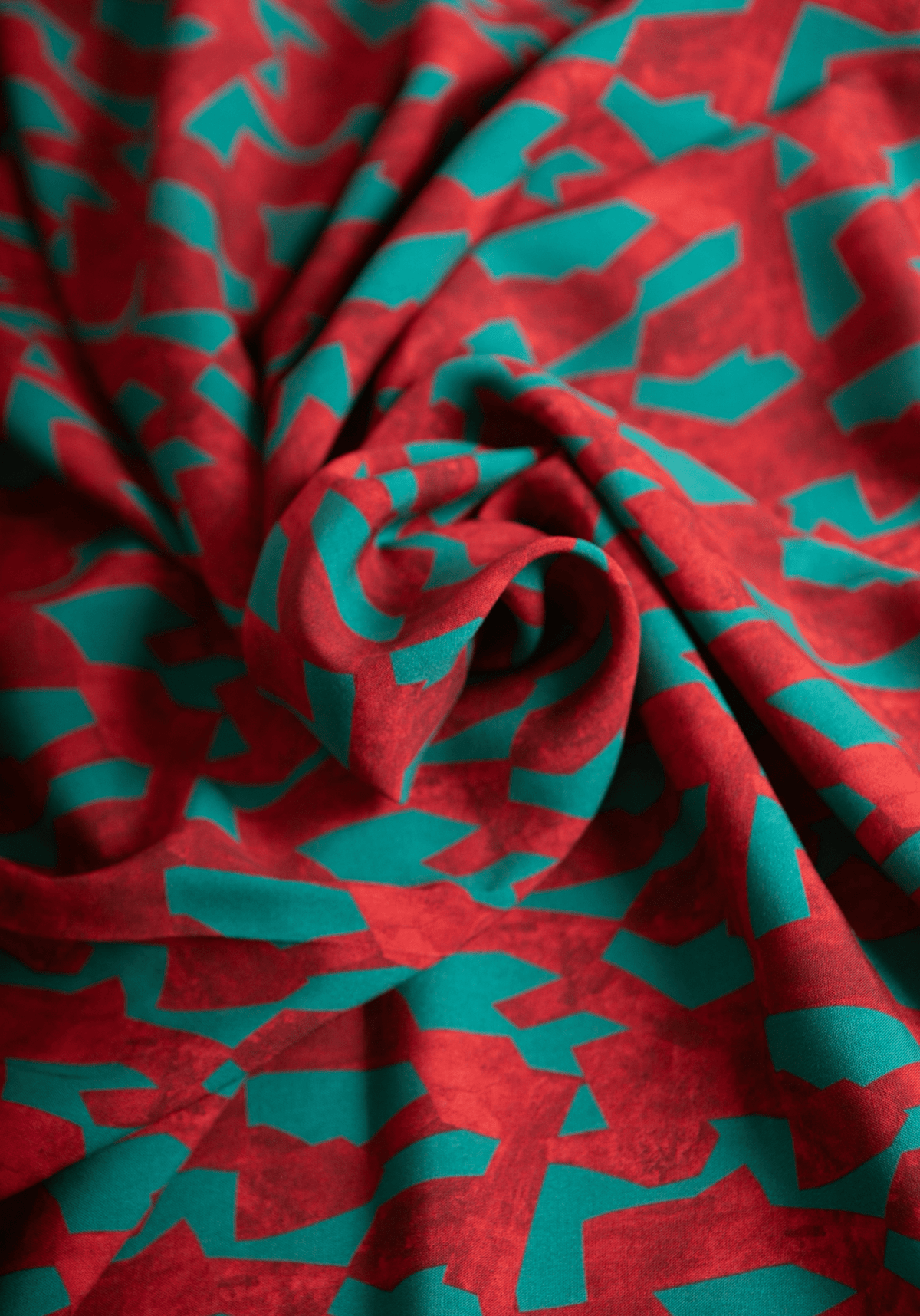 Tissu popeline de viscose imprimée Pietra - Plusieurs coloris - Maison Fauve