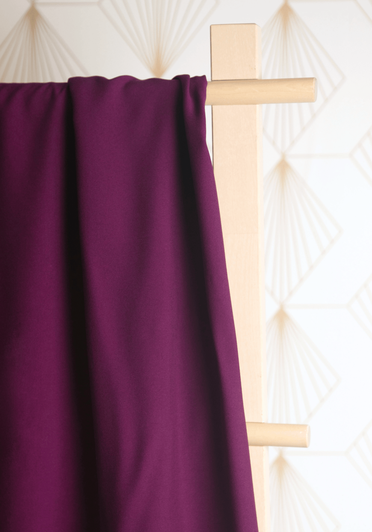Tissu sergé de viscose uni - Plusieurs coloris - Maison Fauve