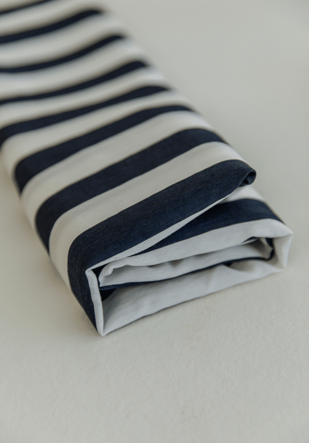 Tissu voile poly viscose à rayures Berlingot - Plusieurs couleurs - Maison Fauve