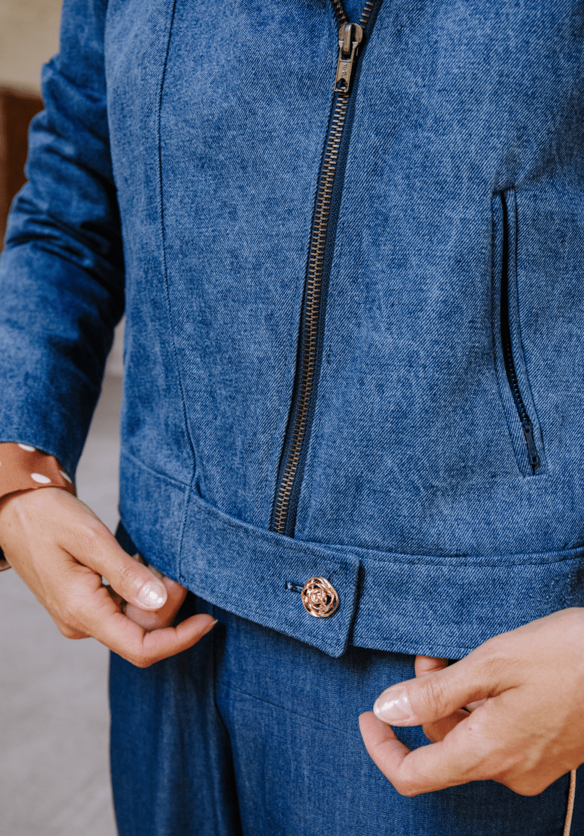 Zip 45 cm séparable pour veste et blouson - Plusieurs coloris - Maison Fauve