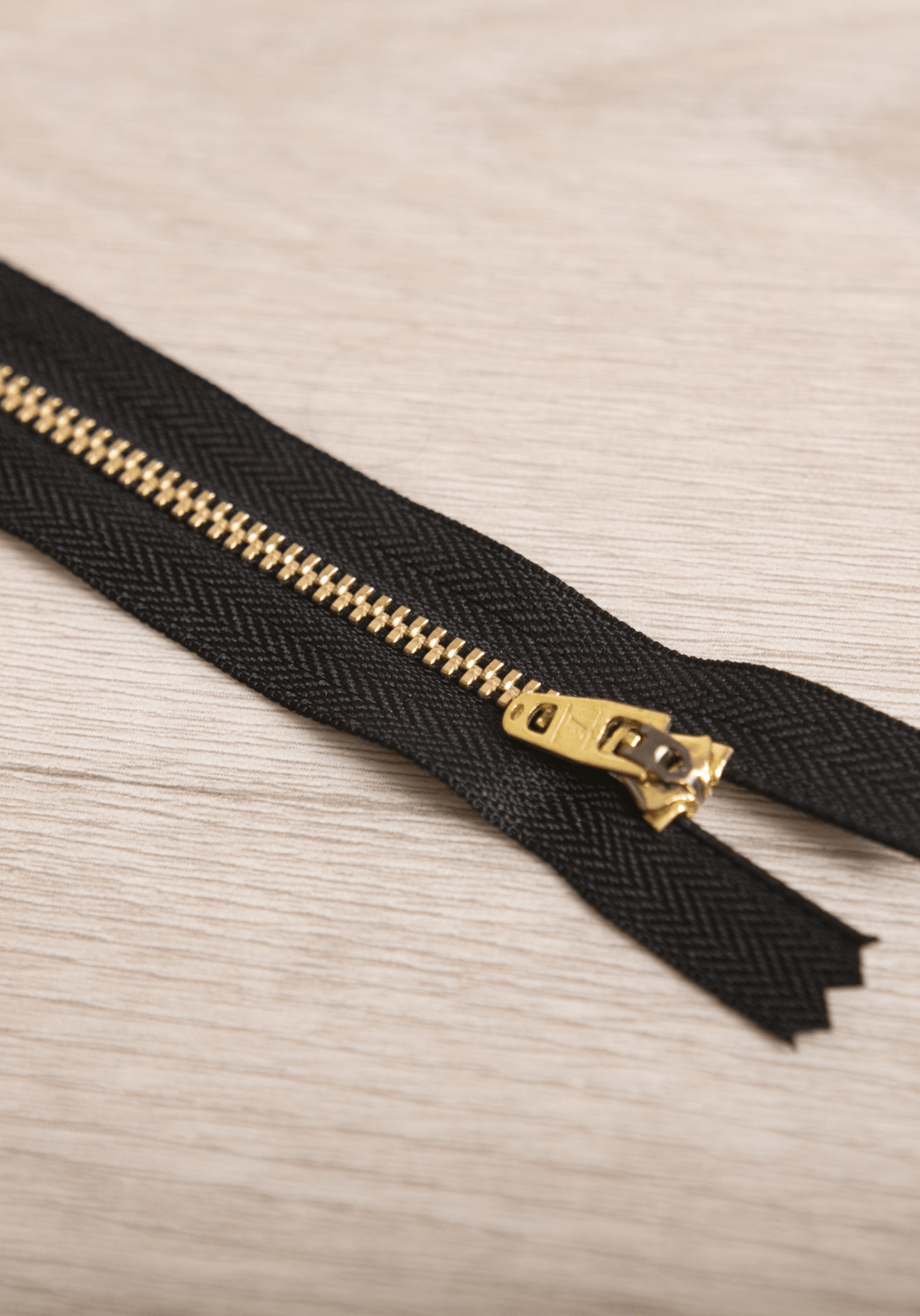 Zip braguette 18 cm pour pantalon et jean femme - Maison Fauve