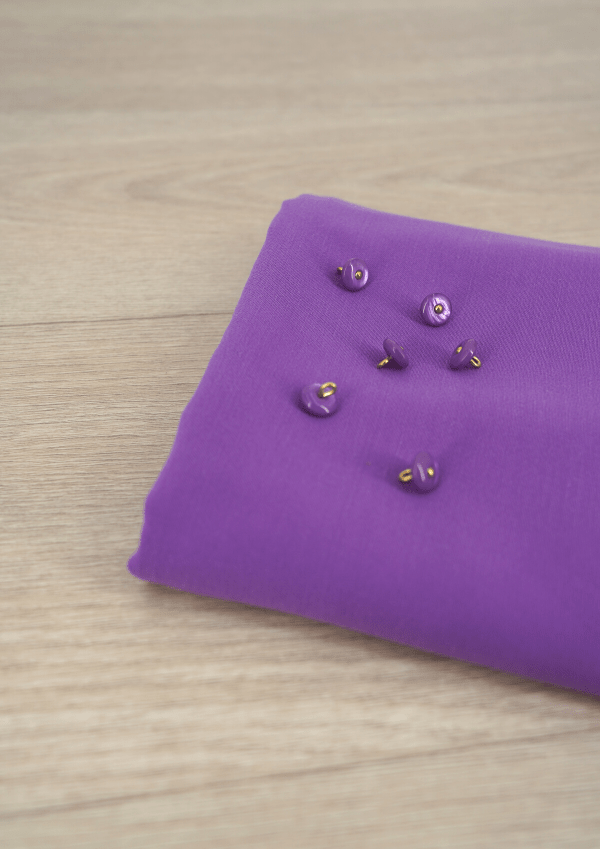 Bouton à coudre en nacre Wink Glossy 10 mm - Plusieurs couleurs - Maison Fauve