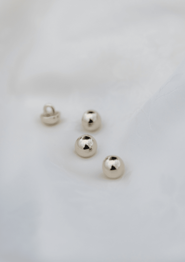 Bouton bijoux or clair - Maison Fauve