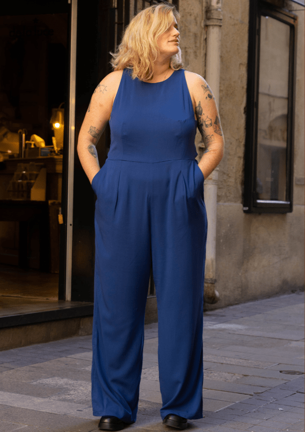Complément patron couture gratuit combishort Luz - version combinaison pantalon (PDF à télécharger) - Maison Fauve