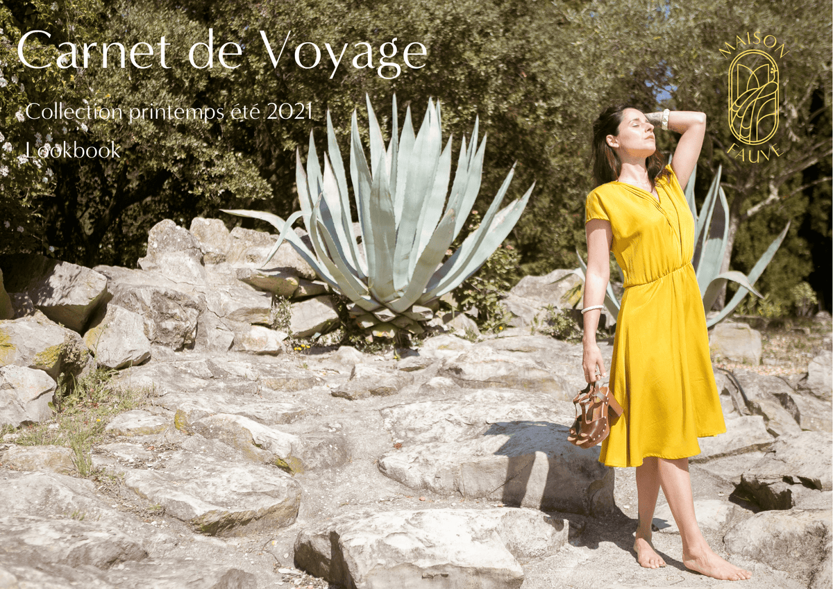 Le Lookbook CARNET DE VOYAGE - Maison Fauve