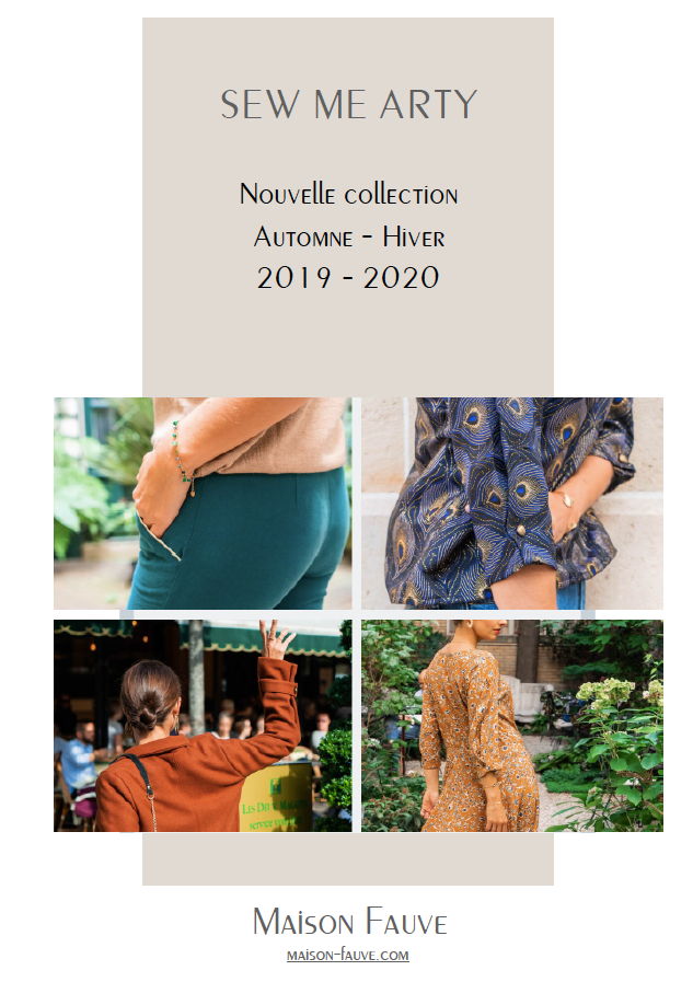 Le Lookbook SEW ME ARTY - Maison Fauve