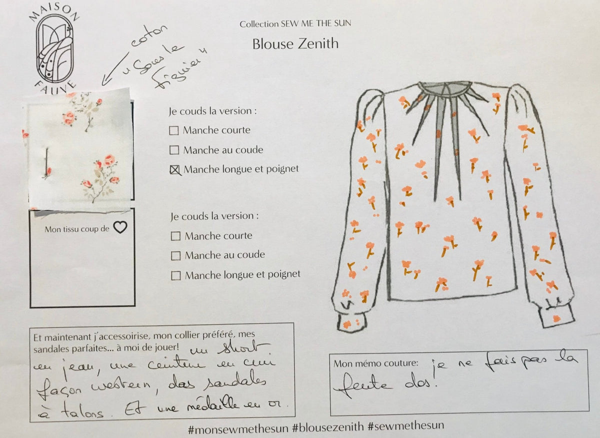 Le Lookbook SEW ME THE SUN - Maison Fauve