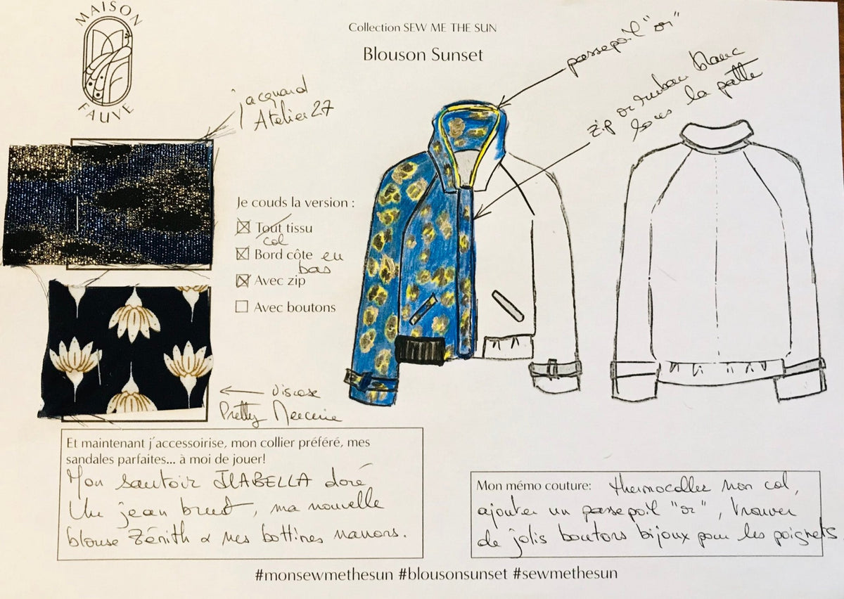 Le Lookbook SEW ME THE SUN - Maison Fauve
