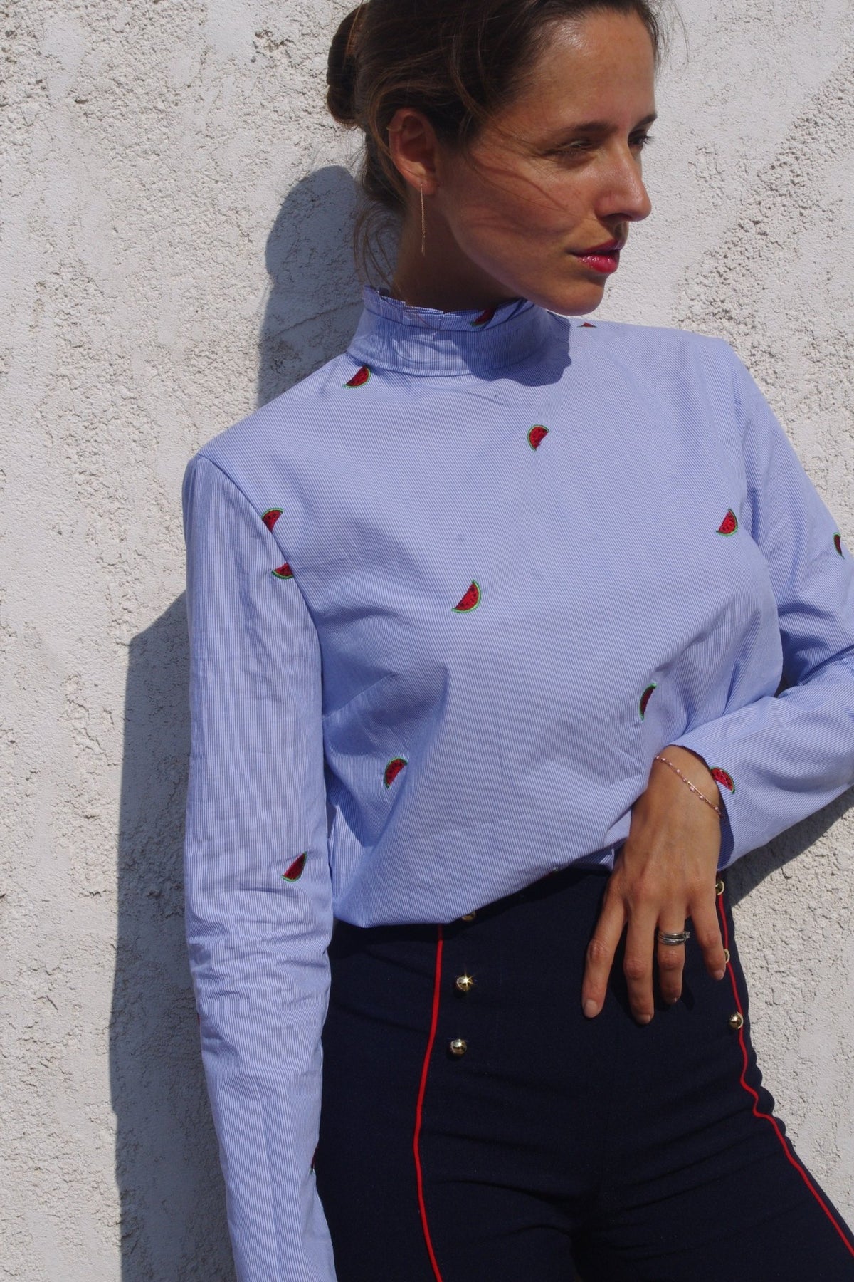 Patron couture blouse Dahlia / PDF (A4, A3, A0, US Letter) - Cadres, Calques par Taille, Vidéoprojection - Maison Fauve
