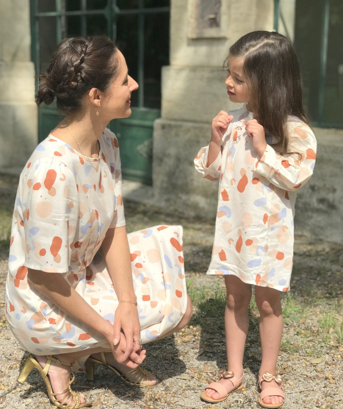 Patron couture blouse fille Miss Zenith / PDF (A4, A3, A0, US Letter) - Cadres, Calques par Taille, Vidéoprojection - Maison Fauve