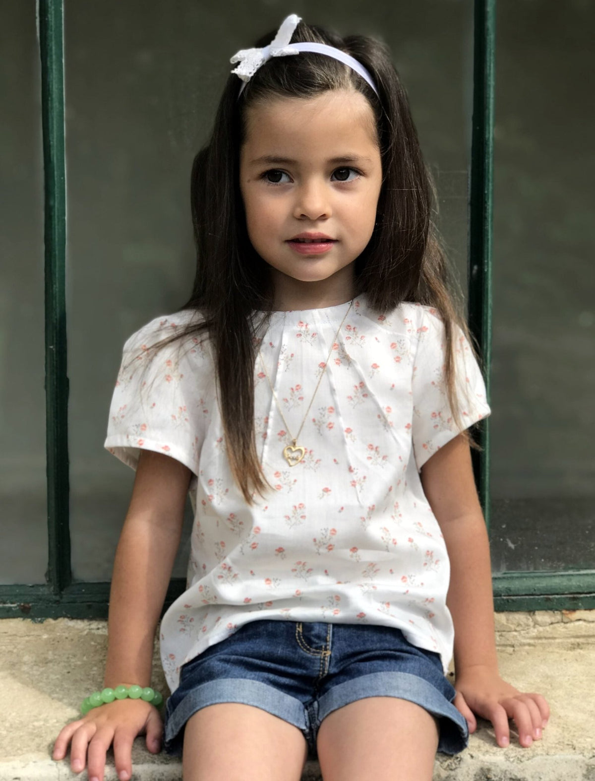 Patron couture blouse fille Miss Zenith / PDF (A4, A3, A0, US Letter) - Cadres, Calques par Taille, Vidéoprojection - Maison Fauve