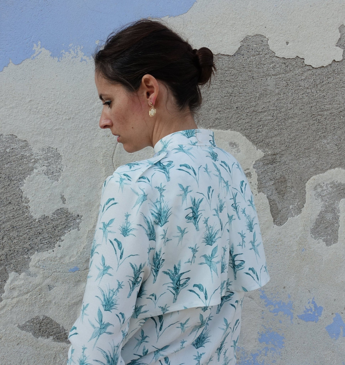 Patron couture blouse Rocaille / PDF (A4, A3, A0, US Letter) - Cadres, Calques par Taille, Vidéoprojection - Maison Fauve