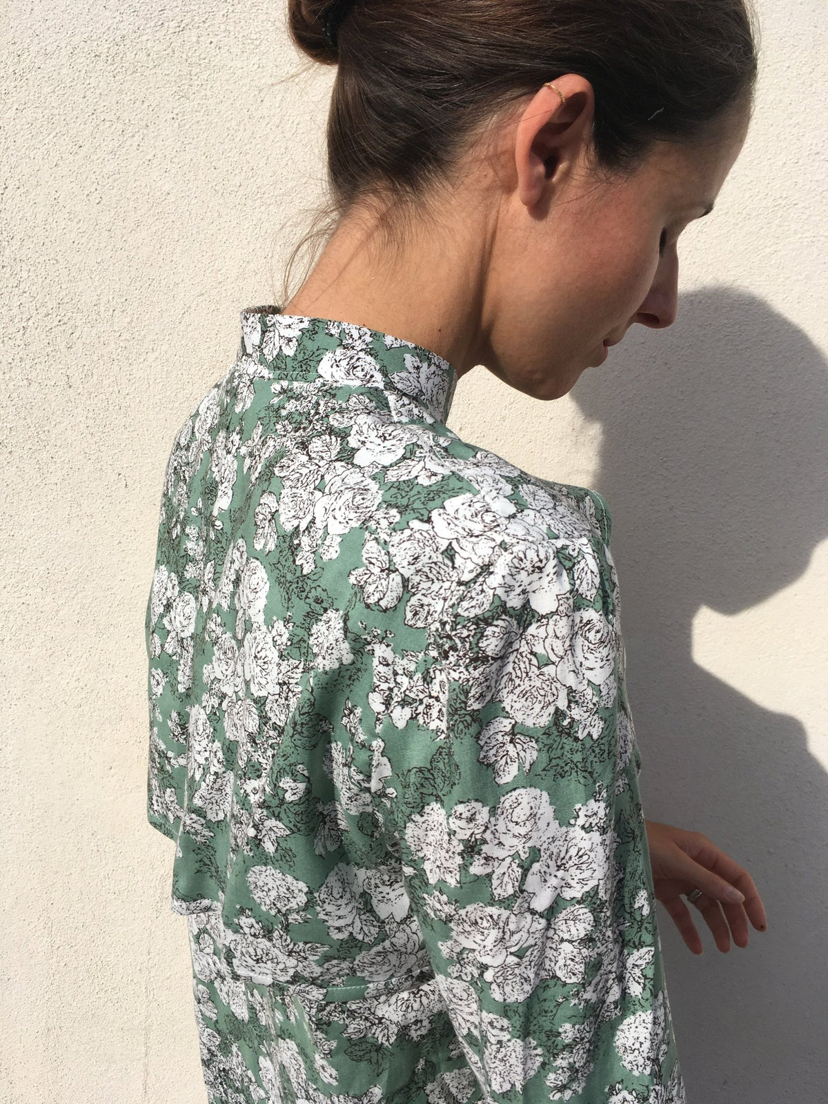 Patron couture blouse Rocaille / PDF (A4, A3, A0, US Letter) - Cadres, Calques par Taille, Vidéoprojection - Maison Fauve