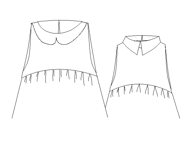 Patron couture blouse, top Panama / PDF (A4, A3, A0, US Letter) - Cadres, Calques par Taille, Vidéoprojection - Maison Fauve
