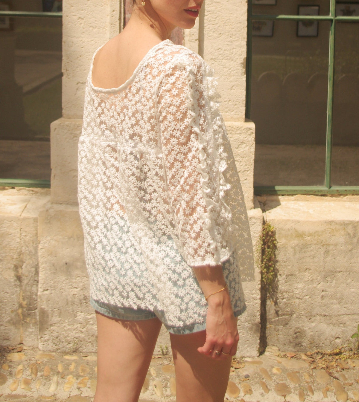 Patron couture blouse, top Panama / PDF (A4, A3, A0, US Letter) - Cadres, Calques par Taille, Vidéoprojection - Maison Fauve