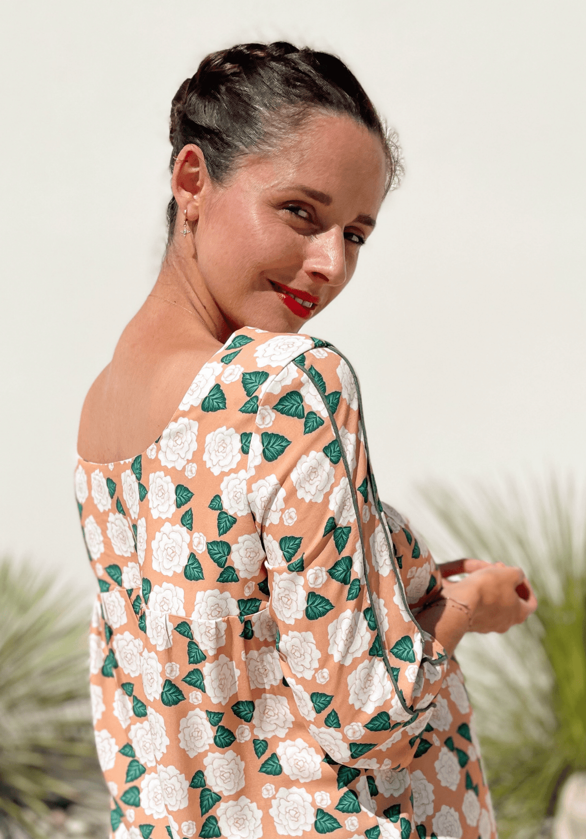 Patron couture blouse, top Panama / PDF (A4, A3, A0, US Letter) - Cadres, Calques par Taille, Vidéoprojection - Maison Fauve
