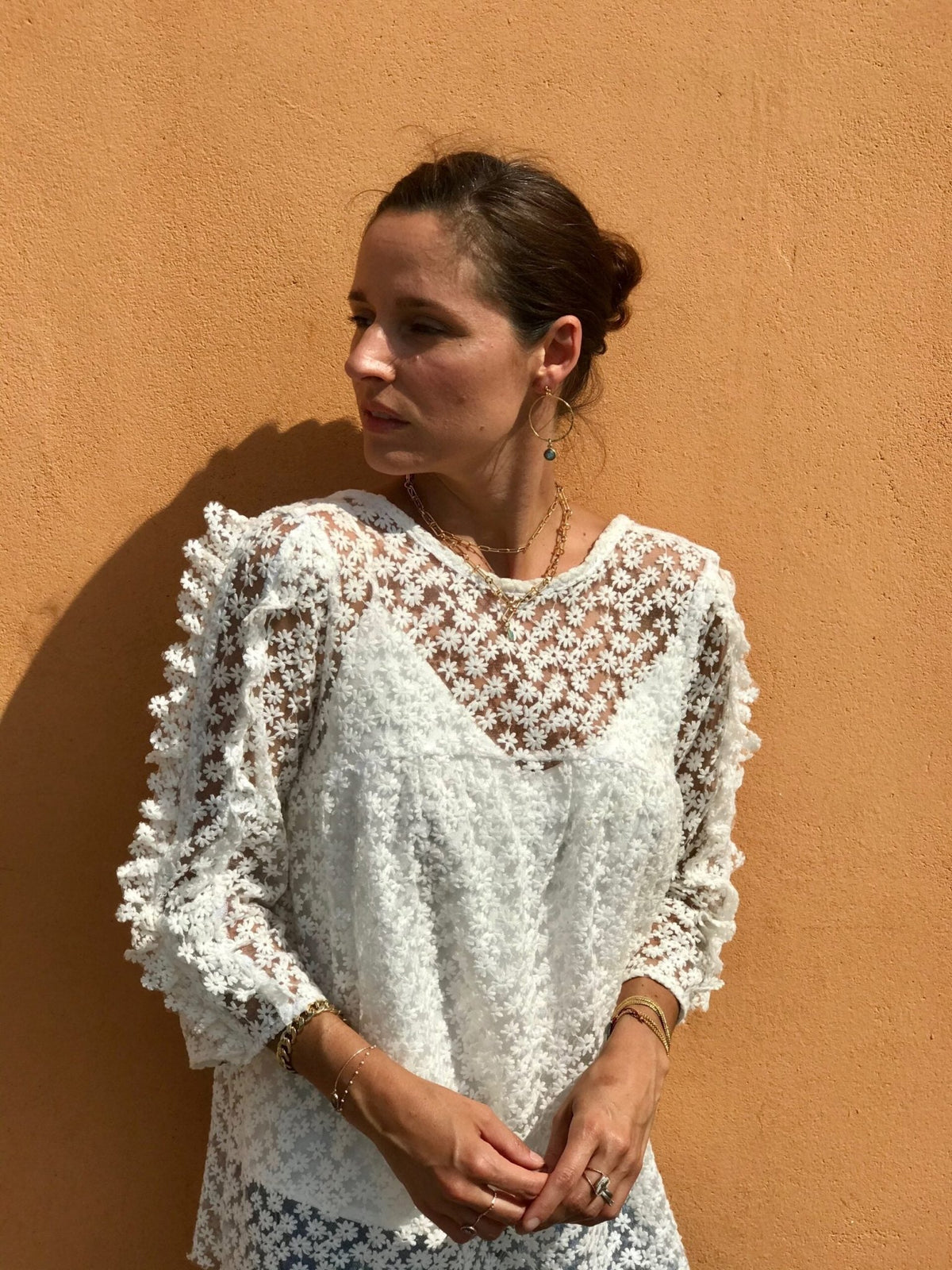 Patron couture caraco, fond de robe Blush / PDF (A4, A3, A0, US Letter) - Cadres, Calques par Taille, Vidéoprojection - Maison Fauve